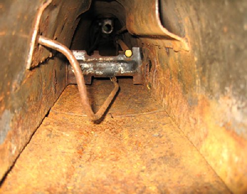 inside frame rust prevention