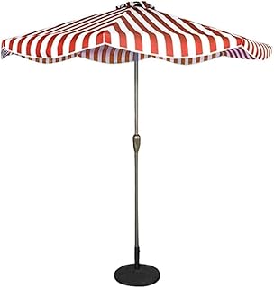 Striped market umbrellas sale Clearance