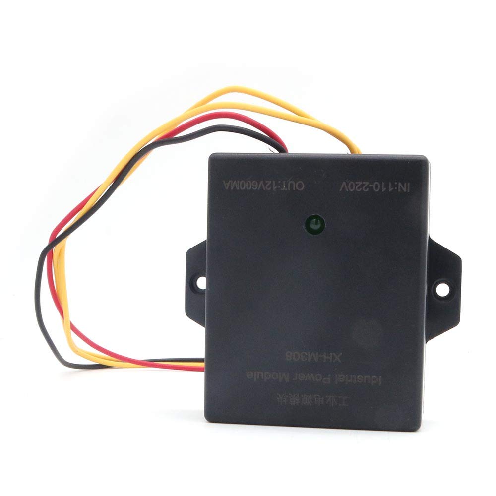 DollaTekIndustrial Adapter for Electric Cabinet, AC/DC Input 110-220V Output 12V 7.2W