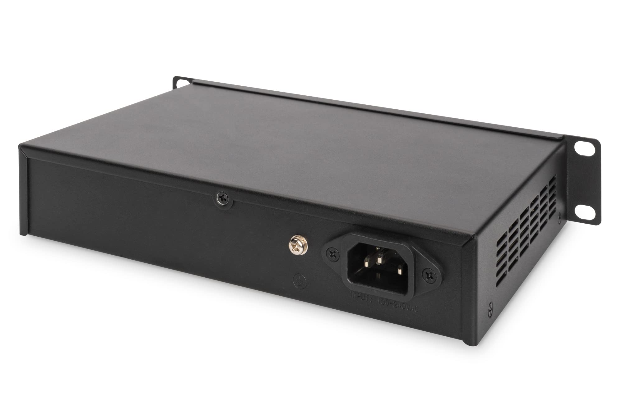 DIGITUS Commutateur réseau Gigabit Ethernet - 10 pouces - 16 ports - non administré - fond de panier 32 Gbps - Auto MDI/MDI-X - noir