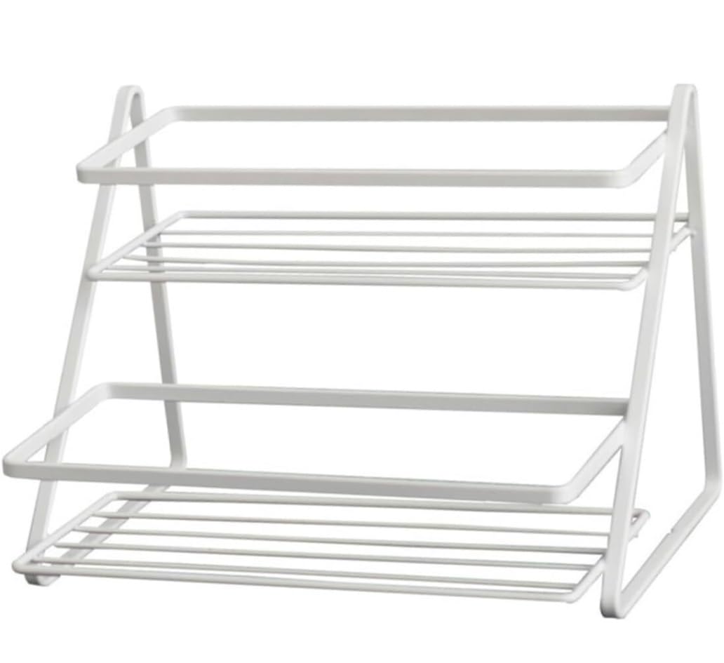 FYIYIEW spice rack, Kitchen Rack Metal Seasoning Bottle Storage Holder Shelf Spice Organizer