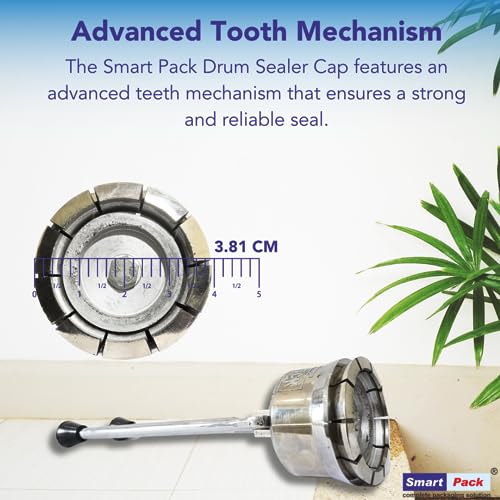 Image of SMART PACK Drum Cap Capping Plier and Sealing Tool for Drum | Mastering the Sealing Techniques | Secure Drum Closure | Portable Sealing Device | Handheld Tool and Sealing Size 3.5 INCH