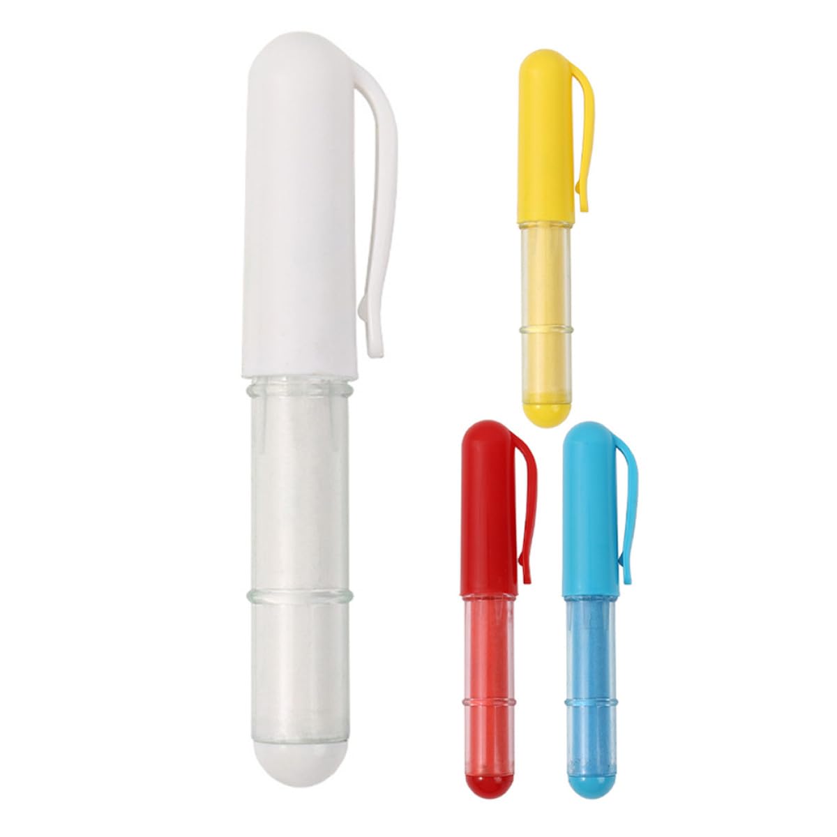 Lurrose 4 Tizas de Tela para Coser Marcador de Costura, Accesorio de Plástico para Bordado y Acolchado, Uso Rápido y Versátil en Trabajo de Sastrería