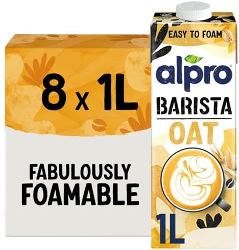 Alpro Barista Oat Drink Long Life Milk Alternative 1L (8 Pack)