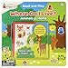 Colorforms Where Do I Live? Forest Animals - Reusable Sticker Activity Book Clings For Toddlers 3-7 (Colorforms Read and Play)