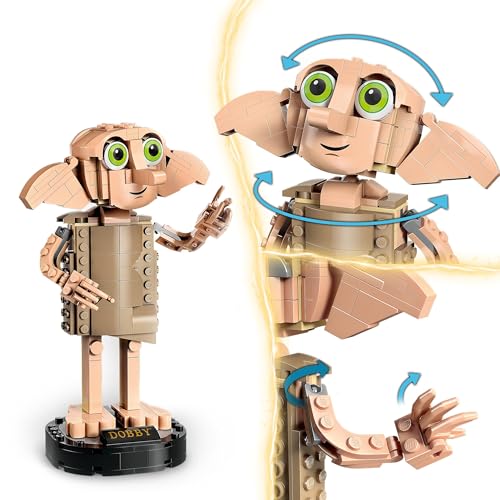 Image of LEGO Harry Potter Dobby The House-Elf 76421 Building Toy Set; Gift Idea for Fans Aged 8 and up