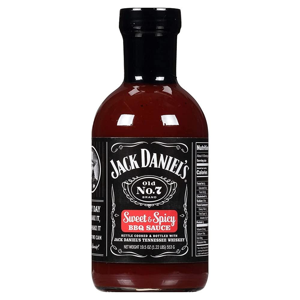 Jack Daniel's - Barbecue Grillsaucen Set - Original, Sweet & Spicy und Honey BBQ (3 x 473ml)
