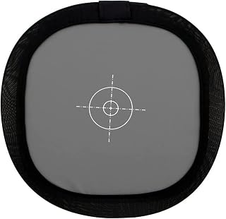 Alvo de balanço de branco de 30cm cinza médio (cinza 18%) e branco para luz refletida e exposição f32
