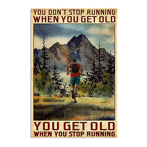 Placa retro de metal para decoração de parede de casa, café, 20 x 30 cm