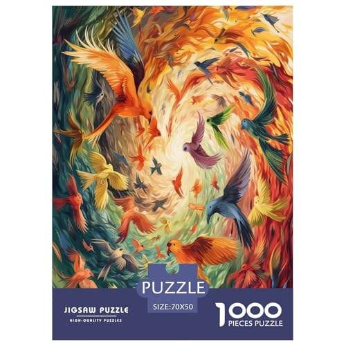 Puzzles de pájaros de 1000 piezas para disfrutar de tardes de relax y retos en familia