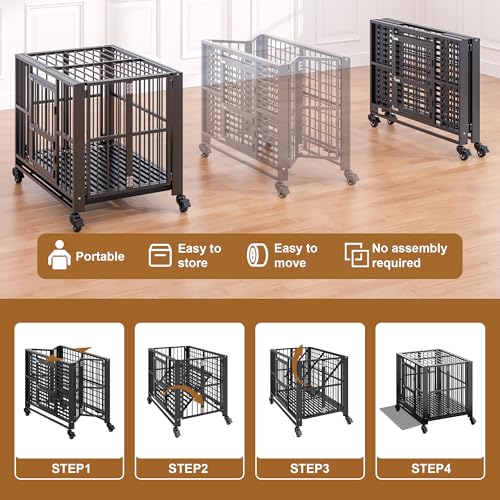 Polar Aurora Heavy Duty Dog Crate thumb #1