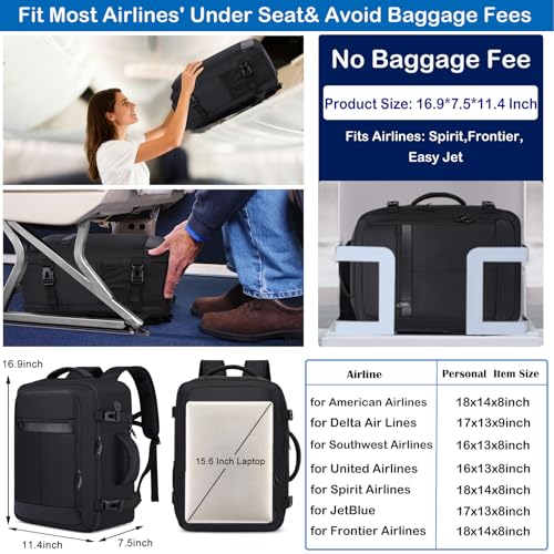 Travel Backpack with USB Port