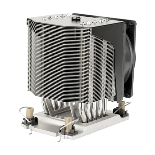 Image of Silverstone Technology XE04-4189 Black Fan Shroud 4U Server /Workstation CPU Cooler for LGA 4189, SST-XE04-4189B
