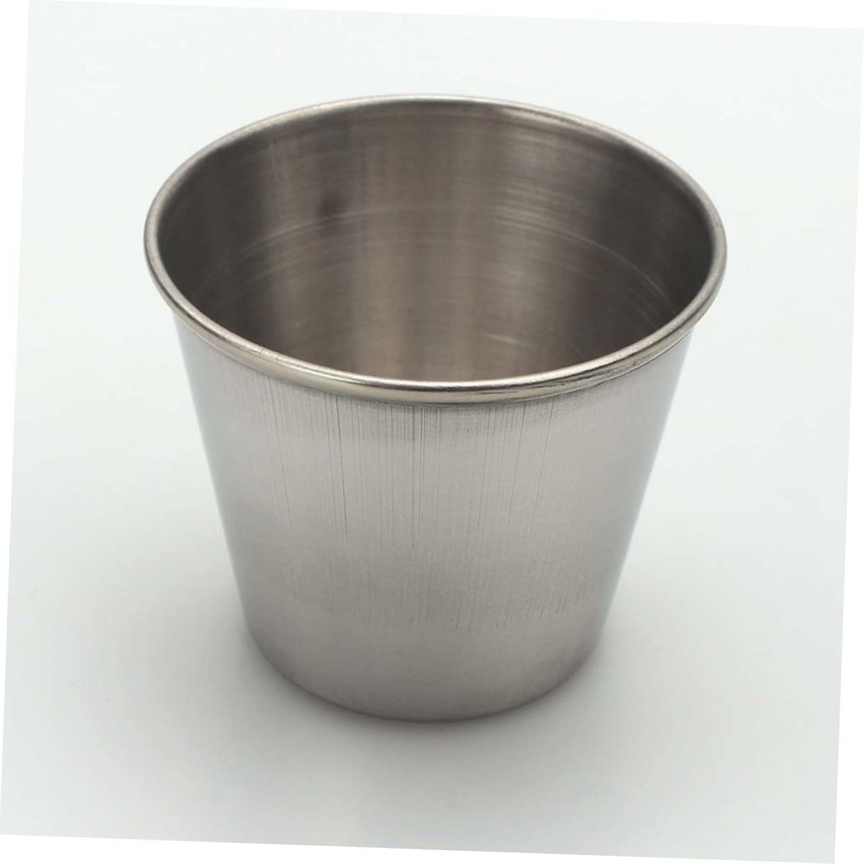 Iron Art French Fries Stand Cone Basket Sturdy Snack Holder for Chips Appetizers Fried Chicken Restaurants Parties and Home Dining Silver Electroplated Design