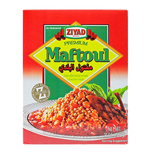 Ziyad Premium Maftoul (Mediterranean Couscous), No Additives, No Preservatives, 2lb