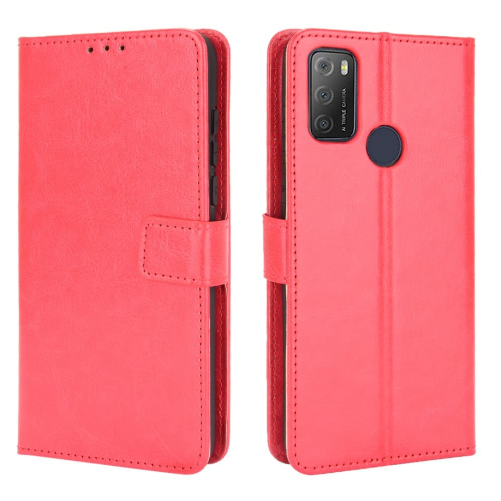 BIIULHCI Custodia per Alcatel 1S 2021/3L 2021,Flip Pelle Magnetica