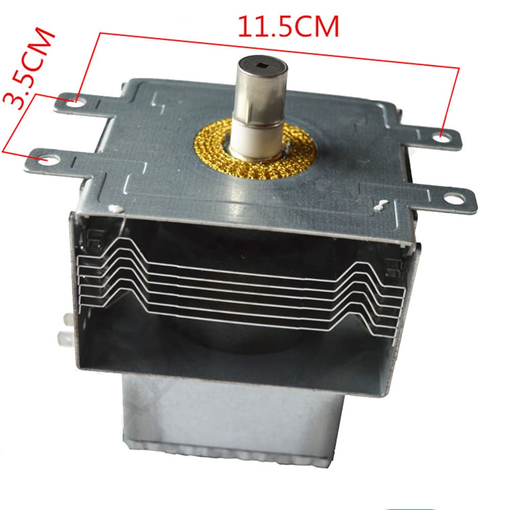 2M210-M1 Mikrowellen-Magnetron Mikrowellengenerator für Panasonic-Modelle NN3454B NN8857 NNT687SA NN6408 NN5754B NE-1753/NE-1756 Reparaturteil Ersatz 2M210-M1KLP MAG708 2M226-519AP OM75SS. 31 x 2 mm.