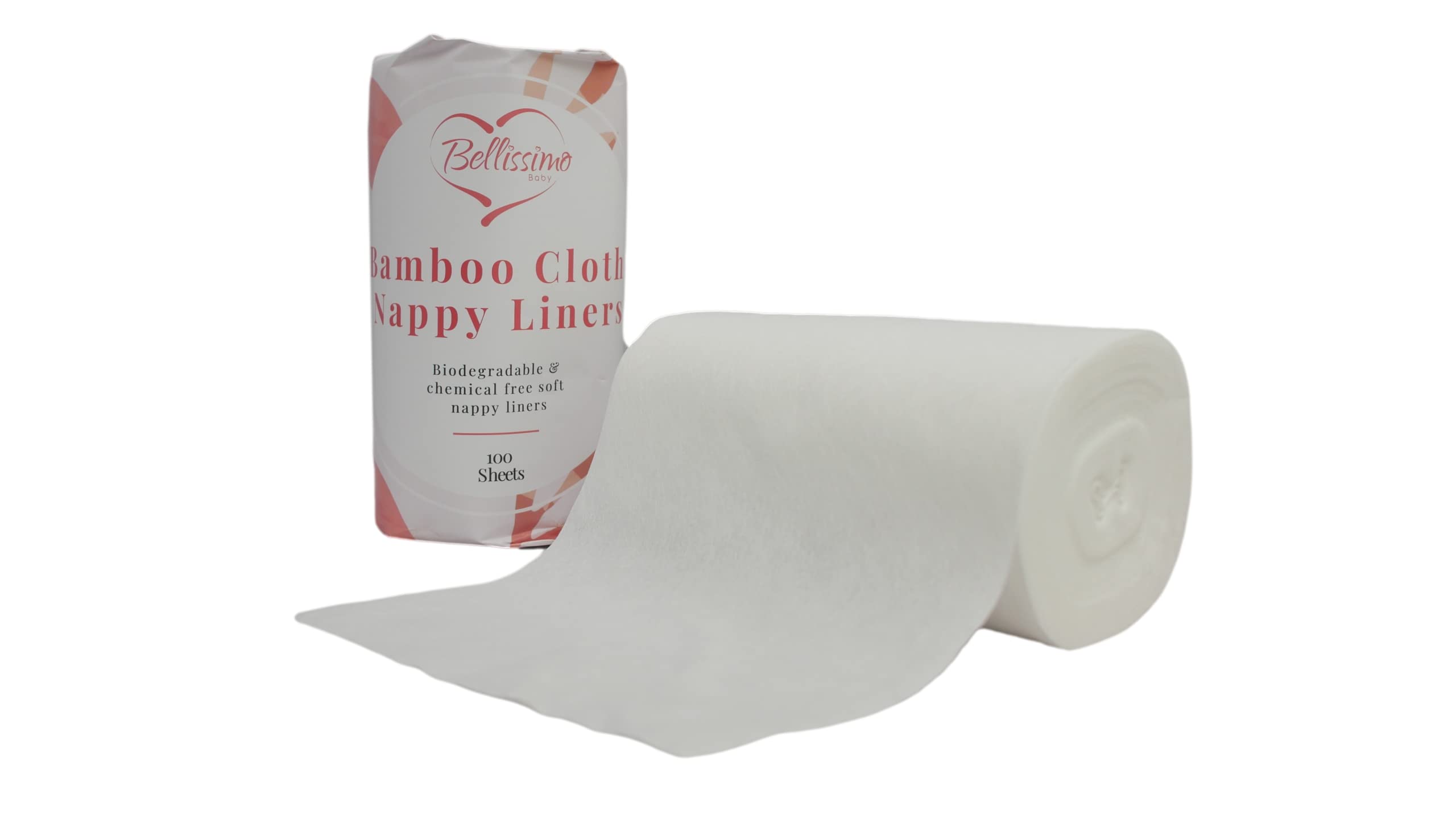 Lot de 300 couches biodégradables en bambou ☆ Grande doublure douce réutilisable compostable pour couches en tissu réutilisables