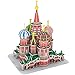 CubicFun Puzzle 3D Russia St. Basil's Cathedral Rompecabezas 3D Arquitectura Modelo Kits de Construcción, 92 Piezas