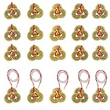 Spldsun 20 Pieza Monedas de China, Monedas de Fortuna China, Moneda Tradicional China, para Sala de Estar, Habitación, Oficina, Decoración de Automóviles