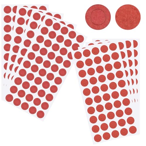 Ctyjia Anneaux Isolateurs pour Batteries Lithium 18650, Auto-Adhésifs, 200 Pièces Creux et 200 Pièces Pleins Joint D'isolation de Batterie, pour Lsolation Électrique, Rouge