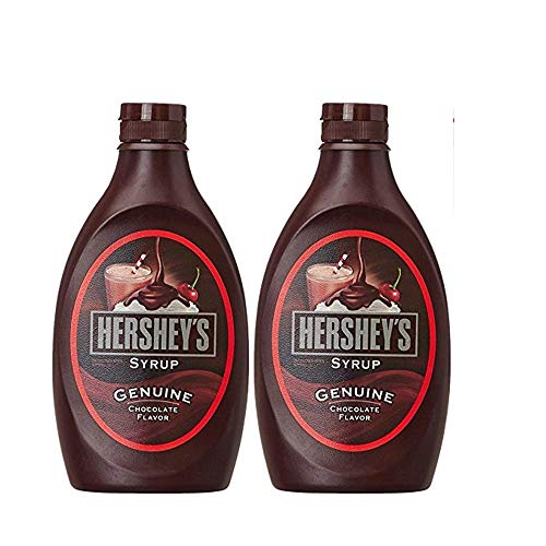Hershey's Chocolate Syrup, 623 g (Pack of 2)
