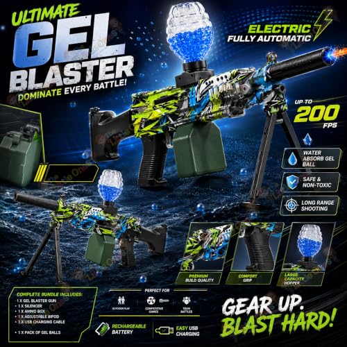 Image of The Little Ones Gel Blaster for Adults Age 15+ Years Above [Upgraded Ultimate PRO]