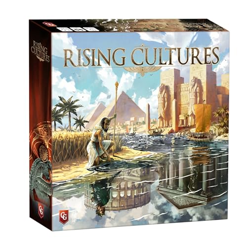 Capstone Games Rising Cultures Strategy Card Game – 2 Player Civilization Duel with Multi-Use...
