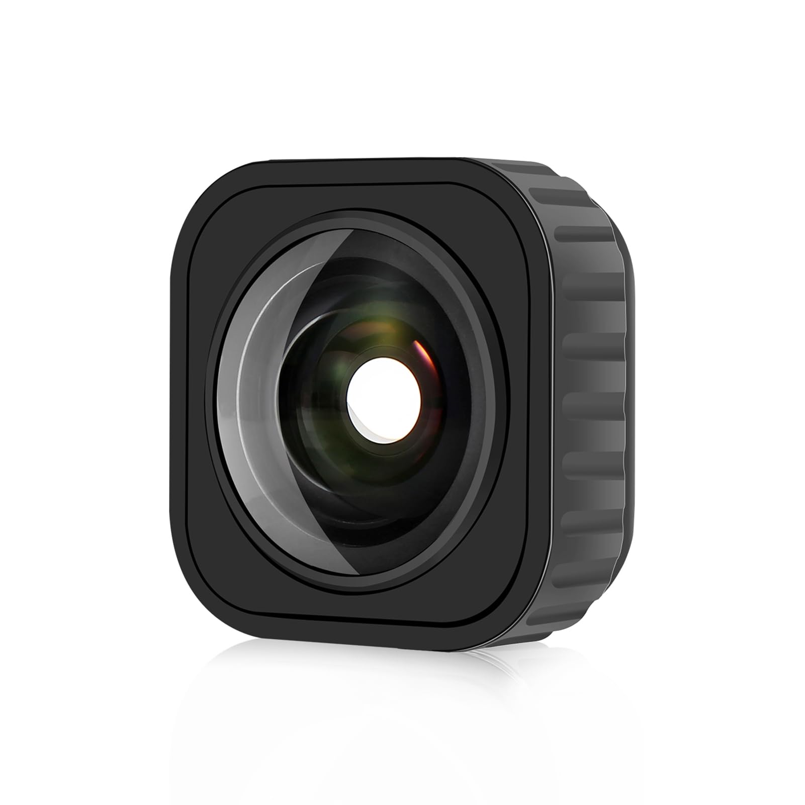 Irovami Camera Lens -Shaking 155°Wide Angle Support 5-meter Waterproof Lens Mod Compatible with Max/Hero 12 11 10 9 Black