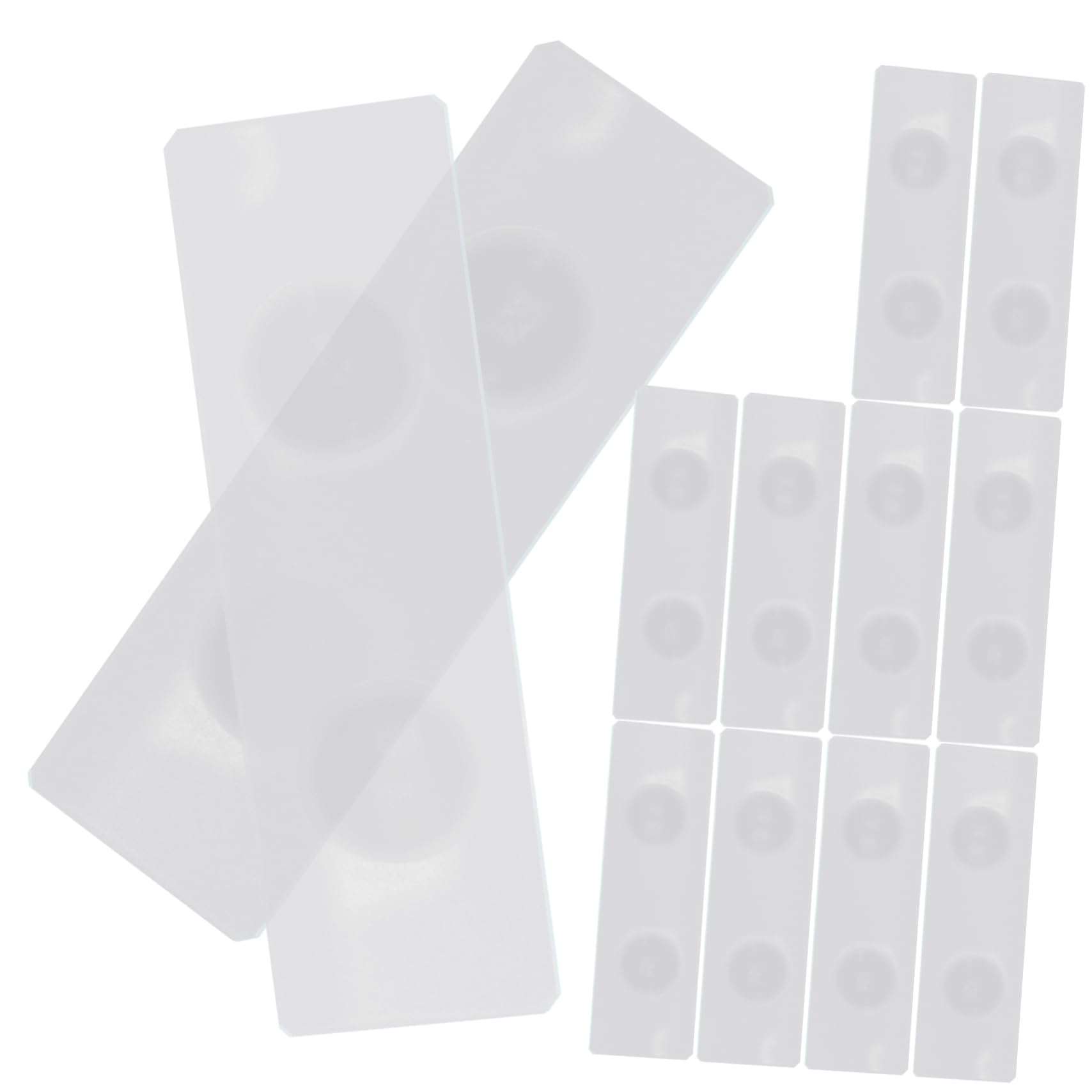 50 Uds Portaobjetos Cóncavos Portaobjetos De Vidrio Para Microscopio Portaobjetos De Vidrio Para Especímenes Portaobjetos De Microscopio Para Laboratorio Portaobjetos De Vidrio