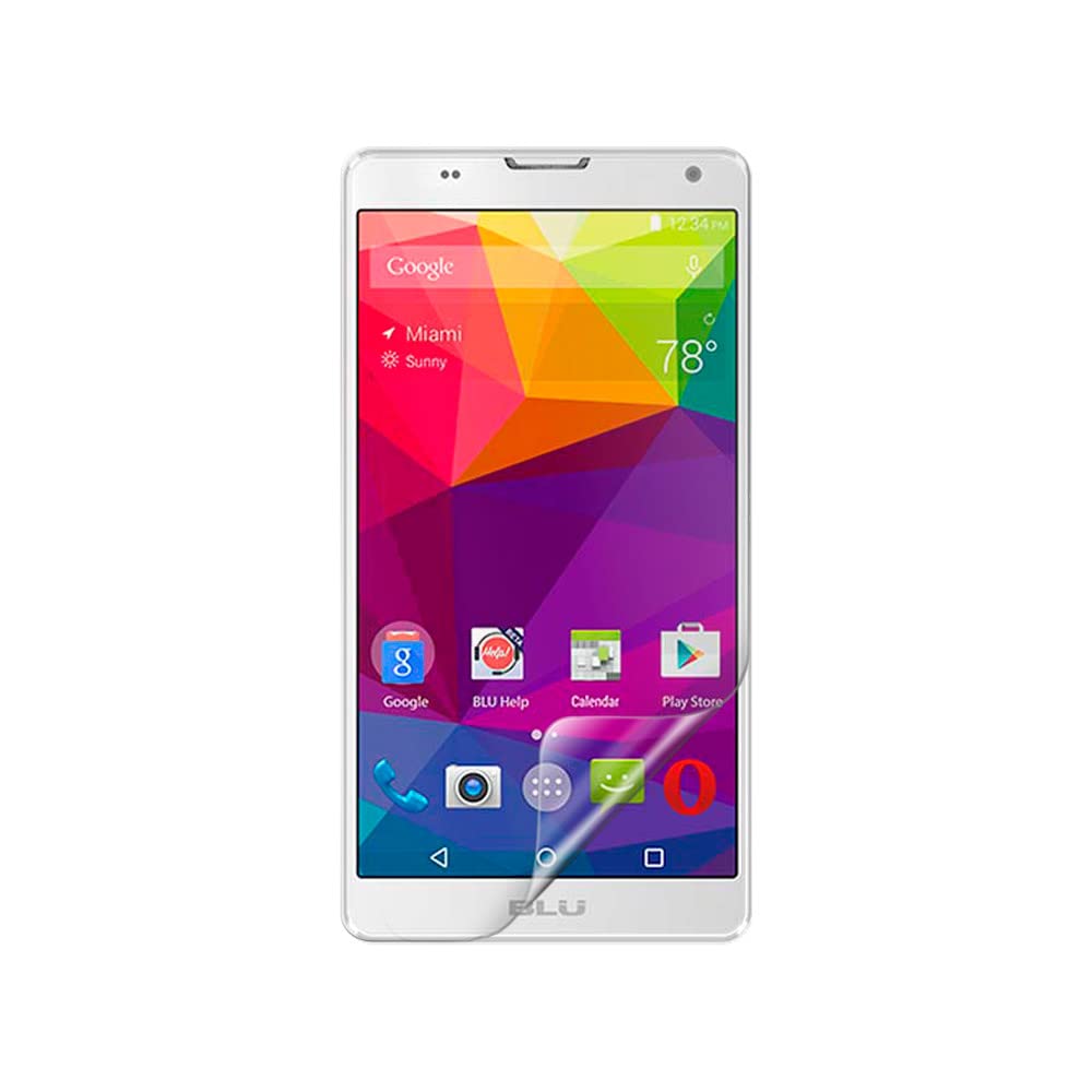 Celicious Impact Anti-Shock Shatterproof Screen Protector Film Compatible with BLU Studio X 6