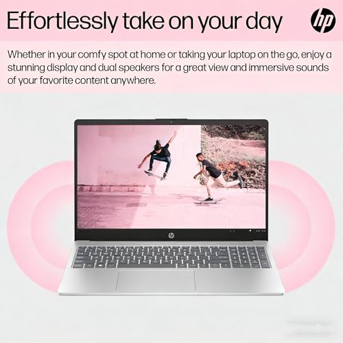 Image of HP Ultrabook 15.6 Laptop, 16GB RAM, 512GB PCIe SSD, 2026 Edition with Copilot AI, Intel CPU, WiFi 6, Office 365, Longtime Battery & Portable Design, Windows 11 for Students & Business, Type-c HUB