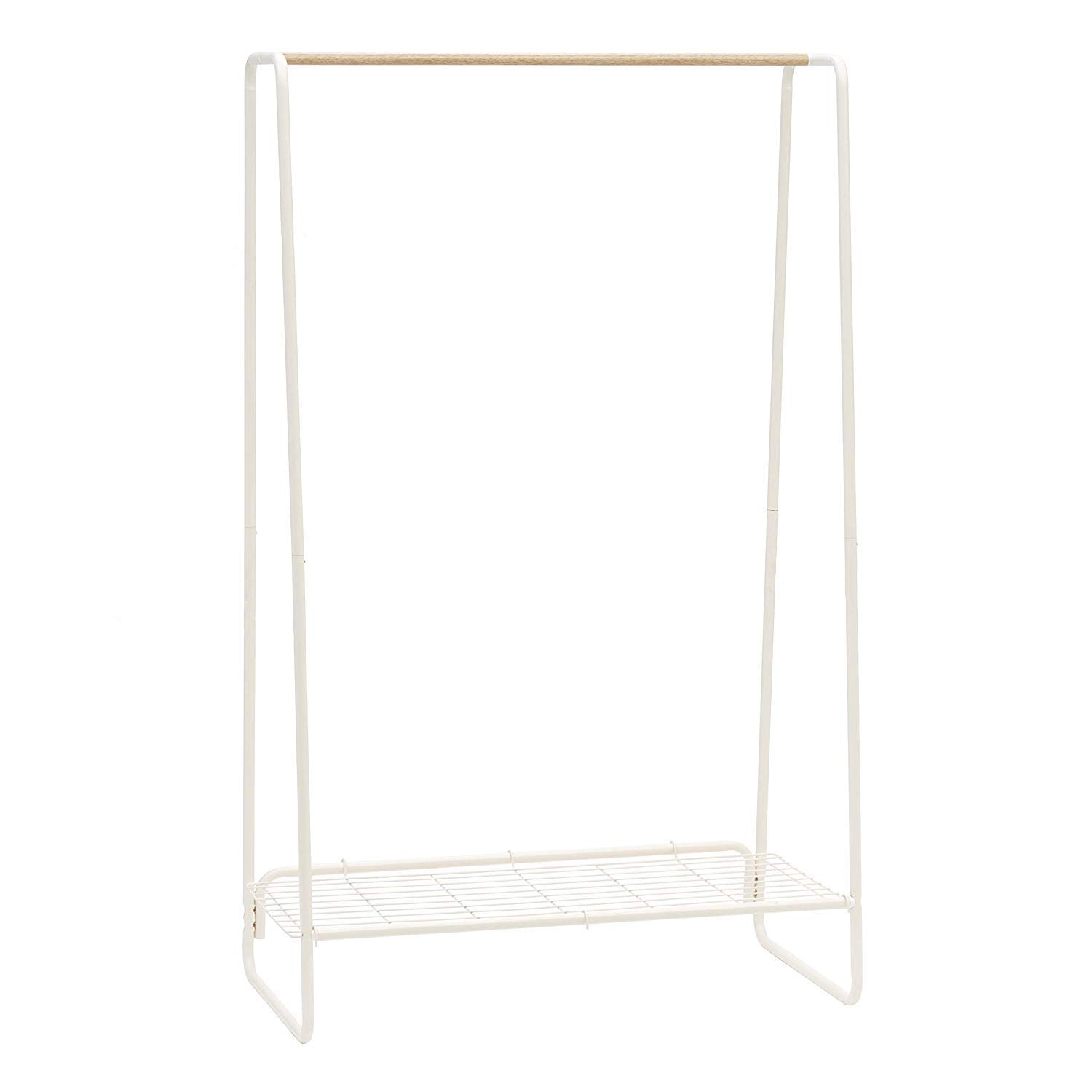 Appendiabiti A Scala Iris Ohyama - In Metallo Nero, Con Ganci, Per Camera E Armadio, Carico 6kg - Foto 8