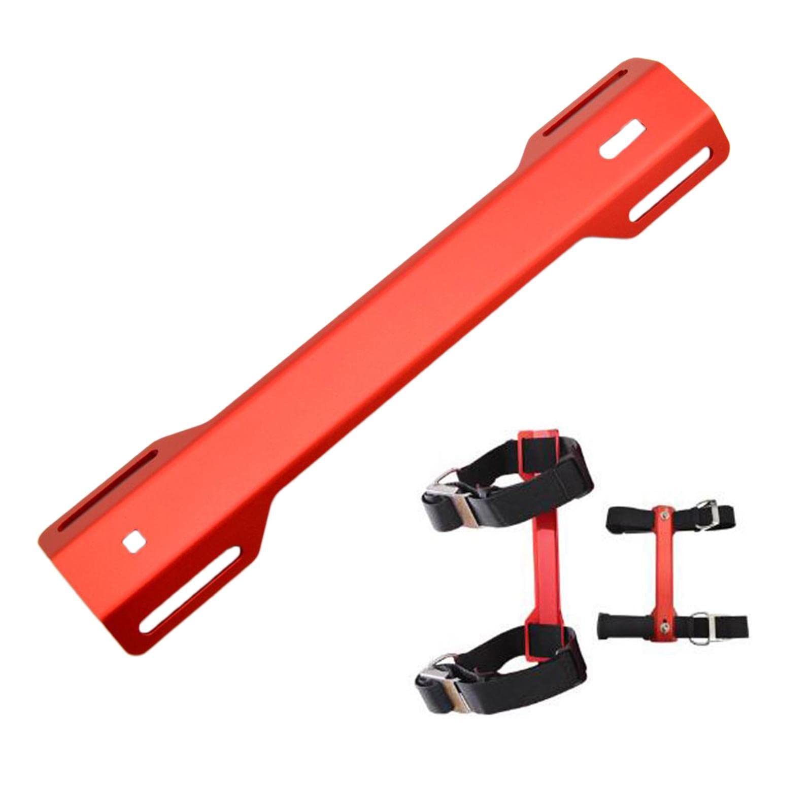 Universal Scuba Diving Single Tank Adapter (STA) for Scuba Diving Backplate, High Performance - Red