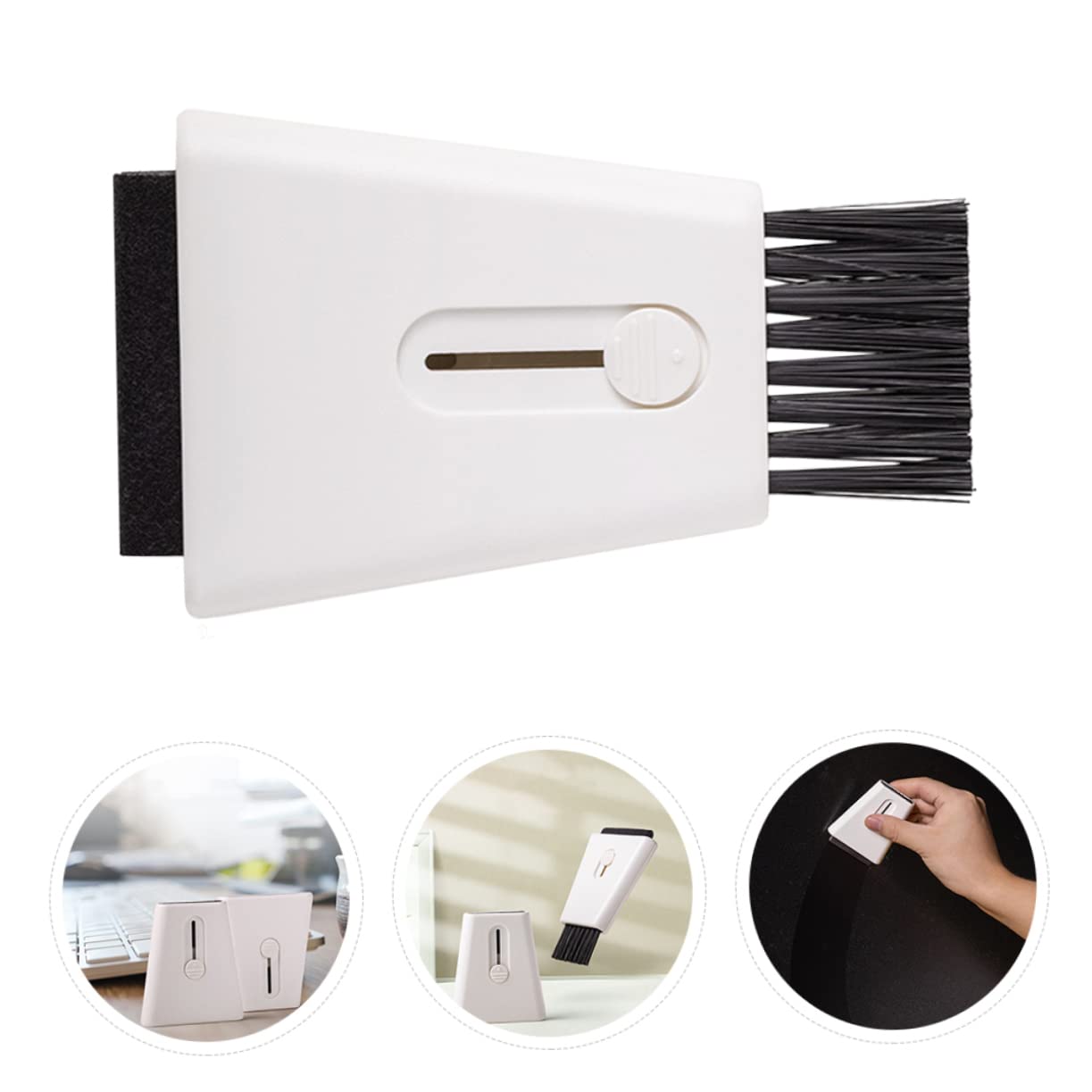 Ipetboom Practical Keyboard Clean Brush Window Track Sink Cleaning Pp Fiber Multi-Purpose Simple Use