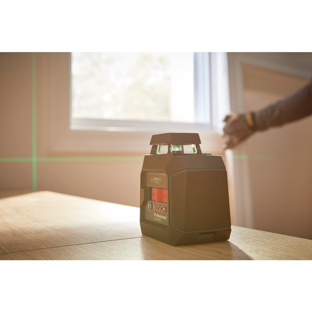 Bosch Green-Beam Laser Level - 360° Self-Leveling -5 Bosch Green-Beam Laser Level - 360° Self-Leveling -5
