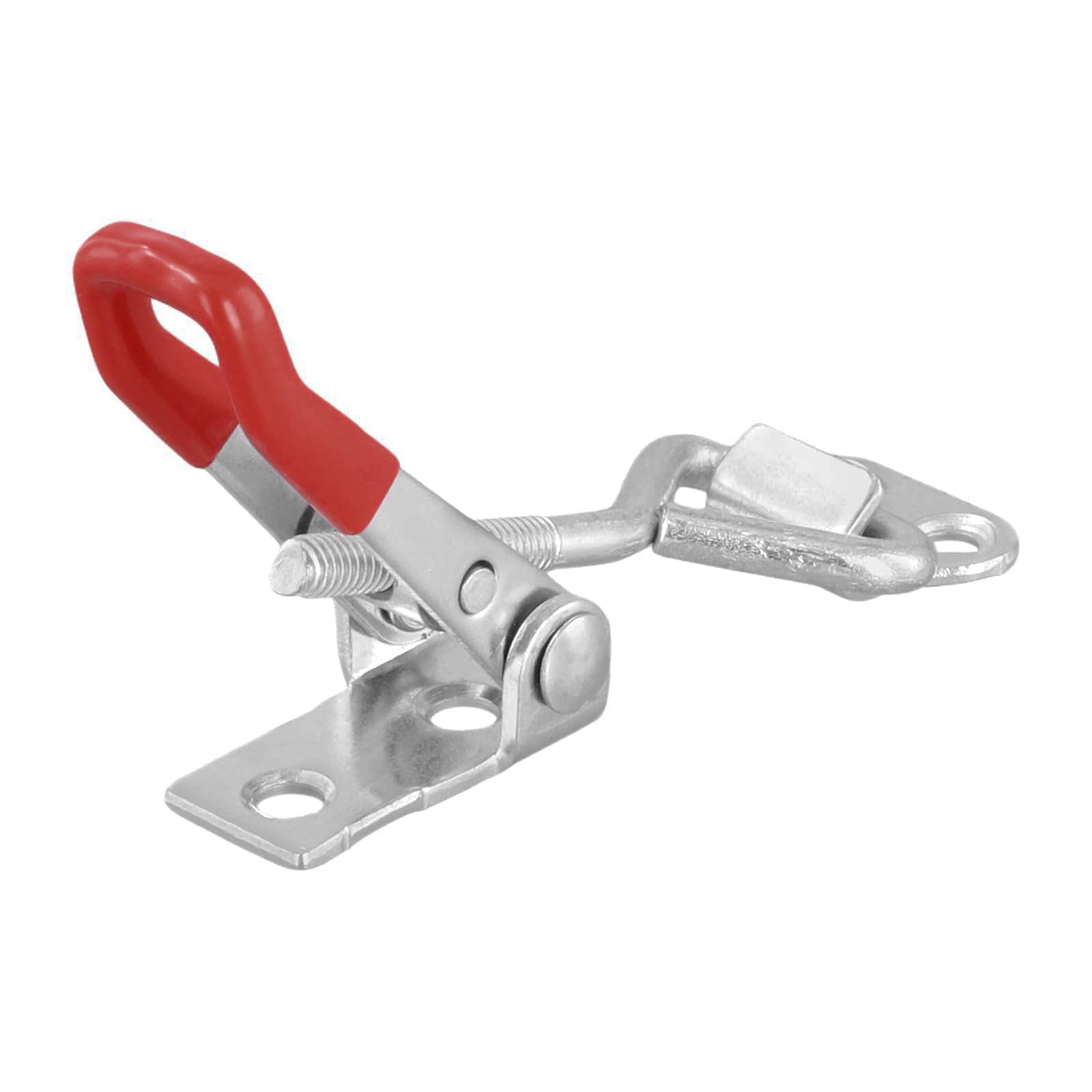 Lot de 20 colliers de serrage noirs à bascule en métal, 102 x 60 x 27 mm, boucles réglables pour boîtes à outils, boîtes en bois, boîtes de rangement, porte d'armoire