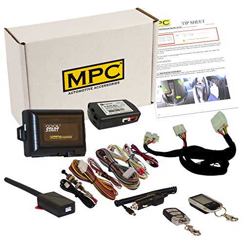 MPC Complete 2-Way LCD Remote Start Keyless Entry Kit w/T-Harness for 2014-2019 Kia Soul Key-to-Start ONLY - Firmware Preloaded