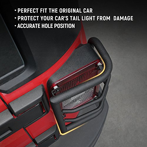 Rear Tail Light Cover Guard Protector For Jeep Wrangler Jk Jku Rubicon Sahara 2007-2018 #TOP5