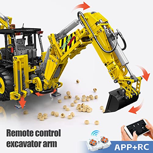 Mould King 17036 Technology bulldozer block