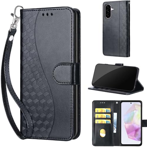 Étui portefeuille pour Samsung Galaxy A36 A56 protection intégrale