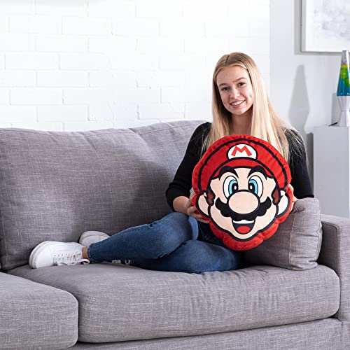 Club Mocchi Mocchi TOMY Peluche Mario Méga 40 cm de 'univers Nintendo Super Mario. Super douce et idéale pour les collectionneurs ainsi que les filles et les garçons dès . T12423 - vue 3