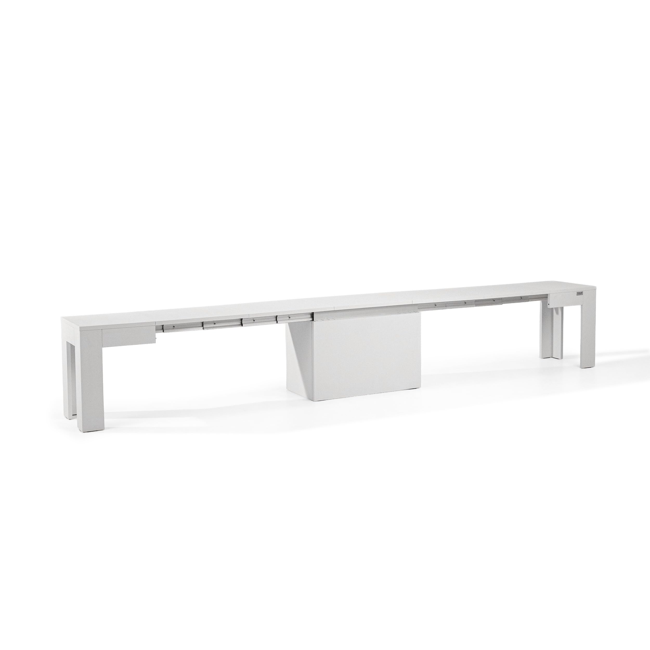 MOBILI FIVER, Banc Extensible X 67,5(292) x35,6 cm, Frêne Blanc