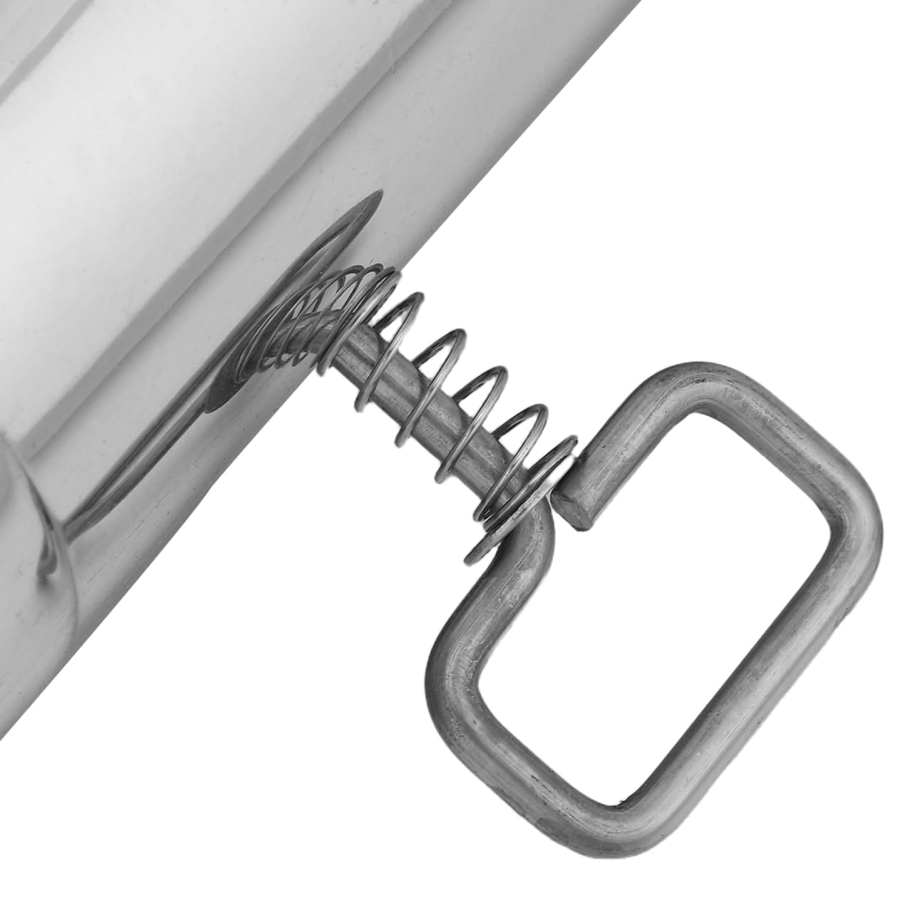 NOLITOY Réchaud de camping en acier inoxydable avec pare-étincelles, tuyau de cheminée réglable de 7,6 cm pour camping, randonnée, aération portable