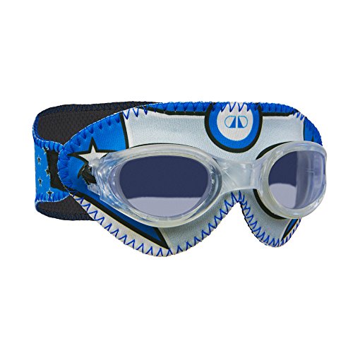 Giggly Goggles Silver Star Hero Swimming Goggles for Kids *New Sizing and Styles 2018*