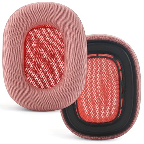 �C���[�p�b�h�N�b�V���� �����p���b�V�����n �C���[�N�b�V���� Apple AirPods Max�w�b�h�t�H���Ή� �\�t�g �v���e�C�����U�[ �C���[�}�t �m�C�Y�A�C�\���[�V���� �������[�t�H�[���C���[�p�b�h�J�o�[ (�s���N)