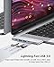 Purgo USB C Hub for MacBook Pro 13 M2 Air 2022/2021-2018, MacBook Adapter with 4K HDMI, 100W PD, 40Gbps TB3 5K@60Hz, USB-C, 2 USB 3.0 and SD/Micro Card Readers