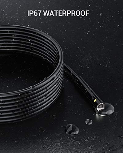 DEPSTECH Telecamera Endoscopio Doppia Lente 1080P