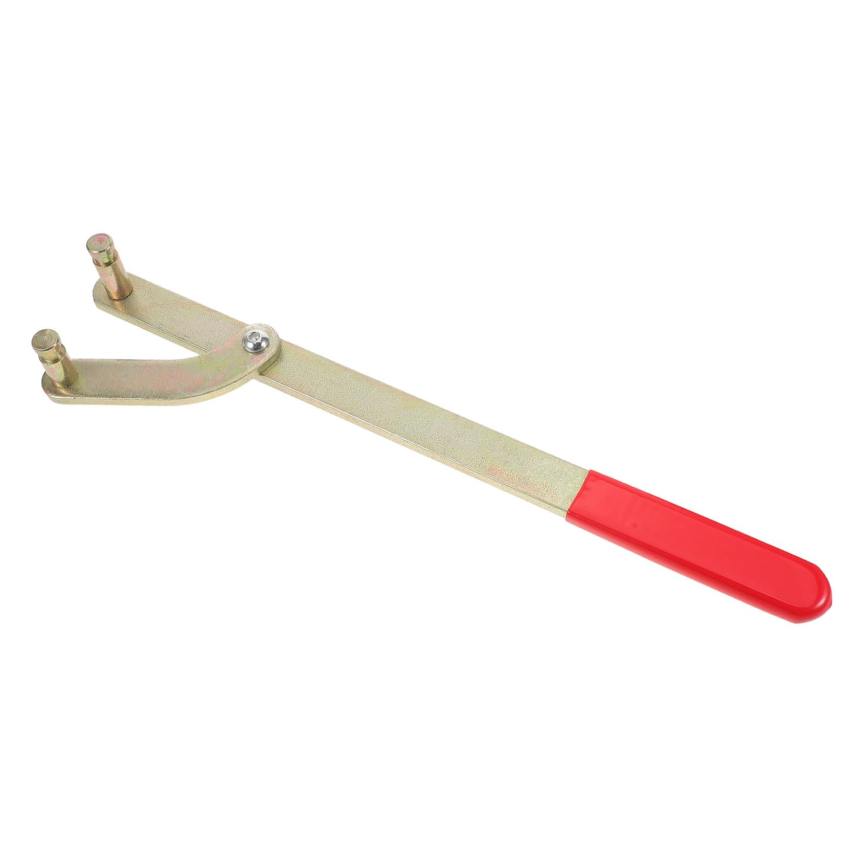 HEMOTON Outil de Réglage de Courroie Réglable et Support de Poulie pour Calage de Distribution Moteur Maintien Robuste de Poulie et Pignon Acier pour Réparation Automobile