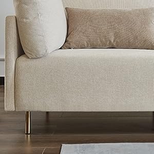 Familymill 108'' L Shaped Modular Sectional Couch Set - L Shape Modern Convertible Sofa Couch with Reversible Chaise, Ottoman and Pillows for Living Room (Beige) Familymill 108 L Shaped Modular Sectional Couch Set L Shape Modern Convertible Sofa Couch with Reversible Chaise Ottoman and Pillows for Living Room Beige